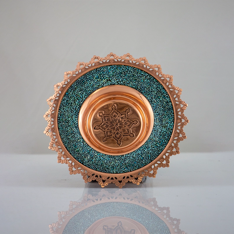 بشقاب فیروزه کوب