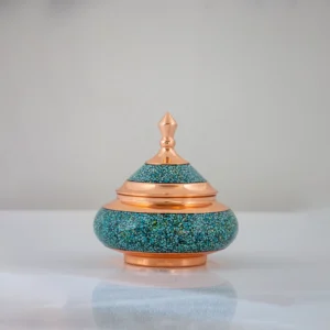 قندان سفینه ای فیروزه کوب