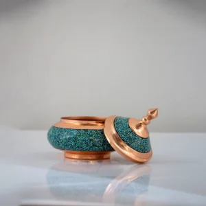 قندان سفینه ای فیروزه کوب