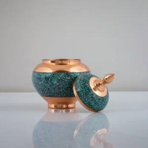 قندان سیبی فیروزه کوب